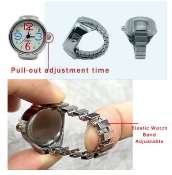 Beautiful Stretchable Ring Watch on 40% Off ! Hurry up, Sale Ends Today