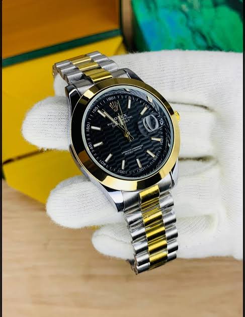 50% Off !!! Two tone Watch Available in best Price!! | LIMTED Stock