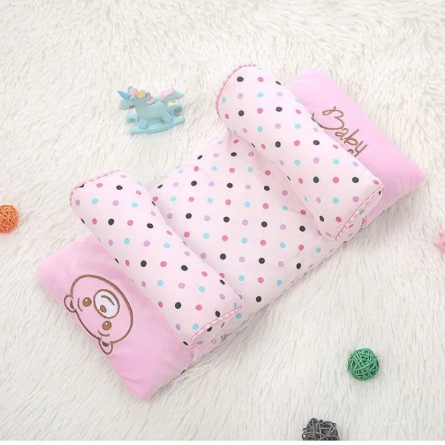 Adjustable Baby Sleeping Support Pillow🔥Anti-Roll Cushion & Neck Protection | Prevents Flat Head