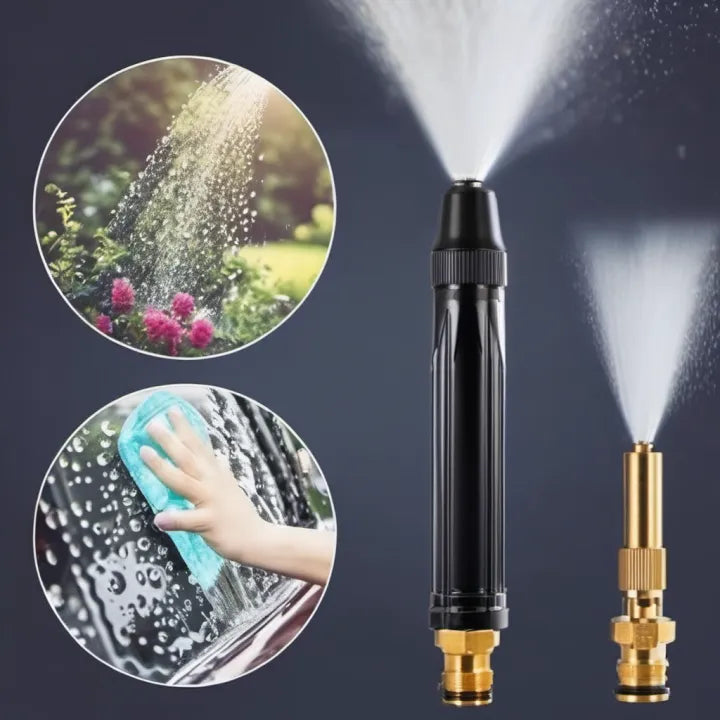 Brand Bytes High- Pressure Water Spray Nozzle for Car Garden Lawn Wash Hose Pipe Nozzle