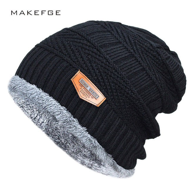 Warm Wool Cap with Neck warmer| 30% off for a limited time